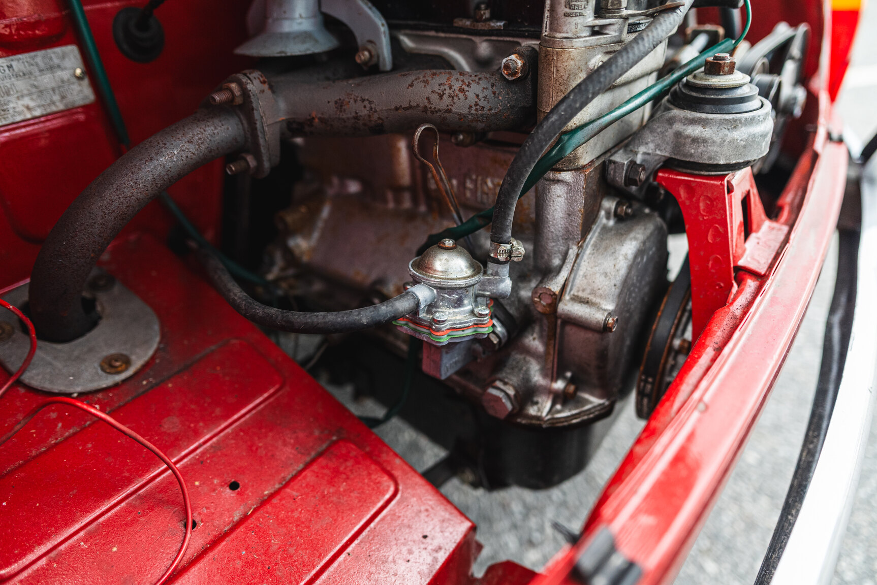 Image of 1967 Fiat 600 D mechanics