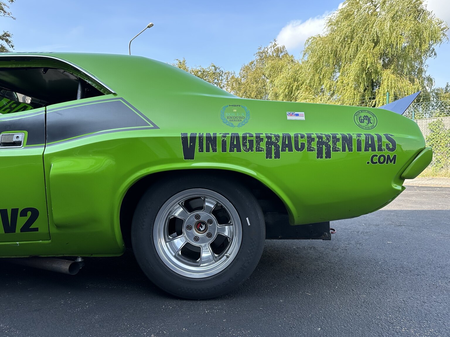 Exteriörbild på 1970 Dodge Challenger Race Car