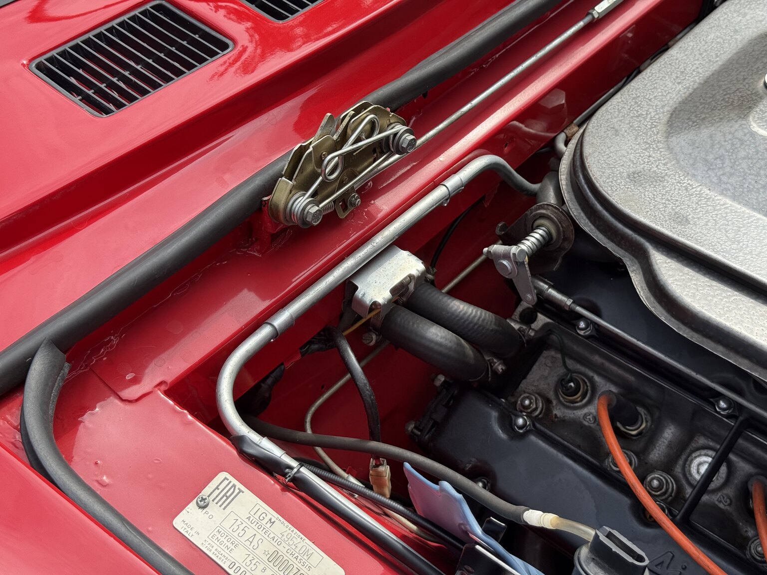 Image of 1968 Fiat Dino Spider mechanics