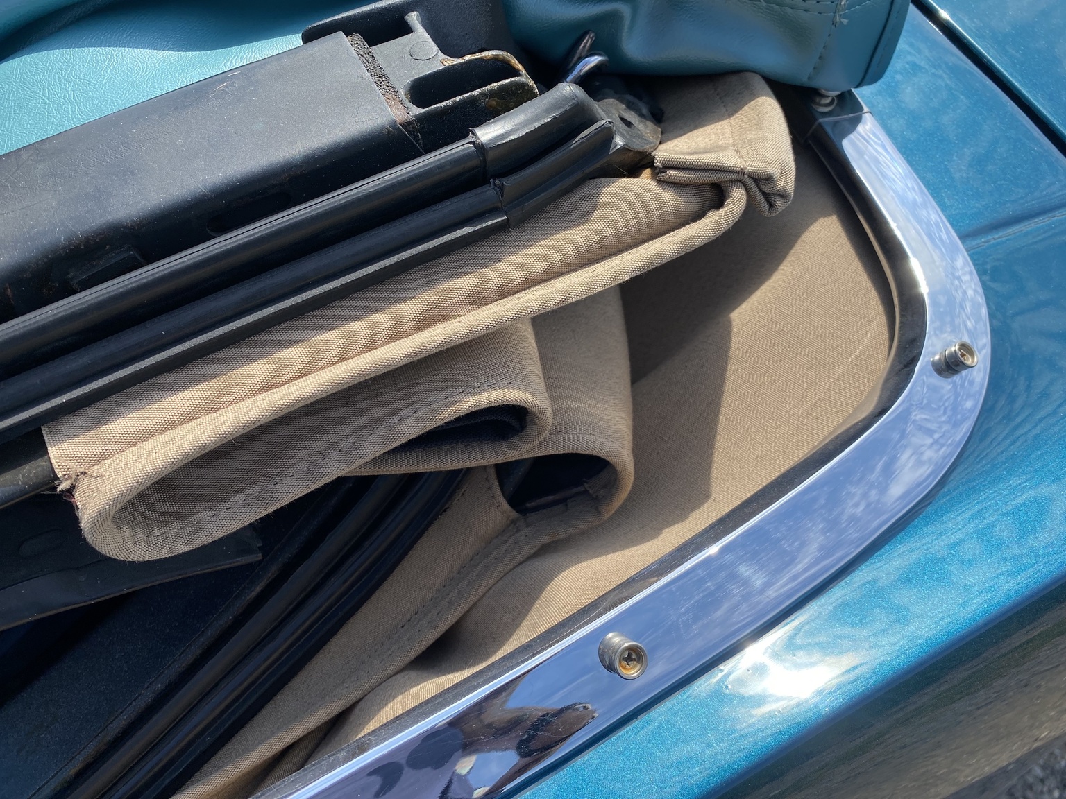 Interiörbild 1966 Ford Mustang 289 Cabriolet (49)