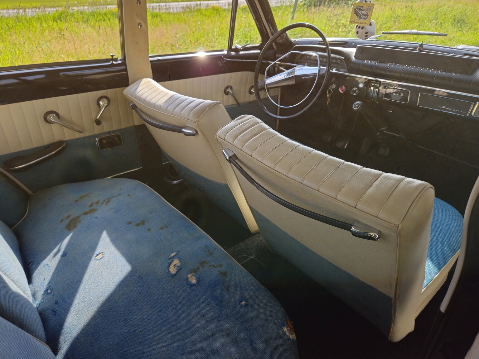 Innenraumfoto von 1960 Volvo Amazon 121 1.6