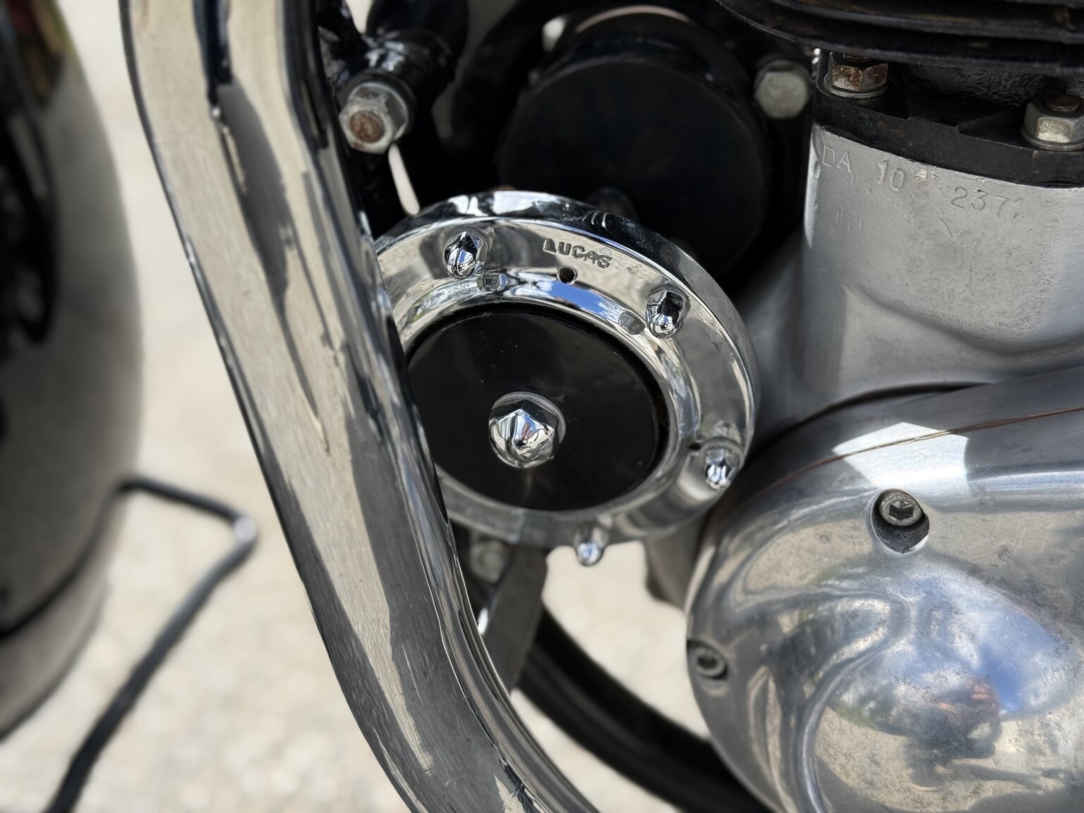 Image of 1956 BSA 650 Golden Flash mechanics