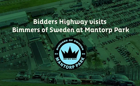 Bimmers of Sweden 2026 - Now we are taking the auctions to Mantorp