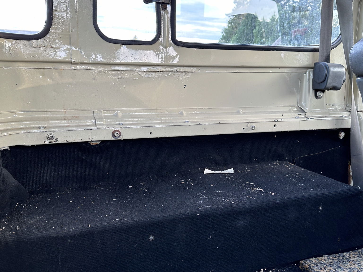 Interiörbild 1985 Toyota Land Cruiser BJ 42