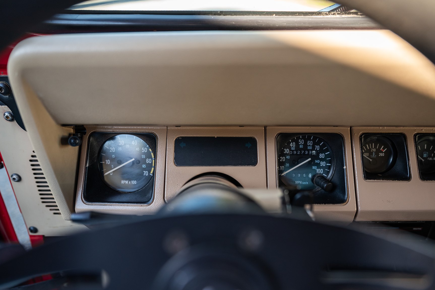 Interiörbild 1991 Jeep Wrangler 4.0 4WD