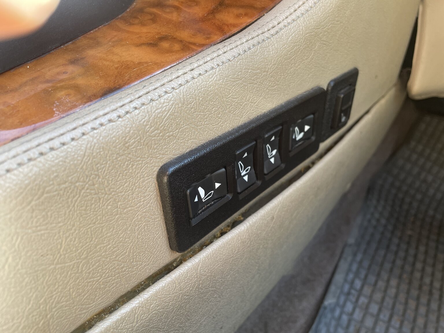 Interiörbild 1988 Jaguar XJ6 Sovereign