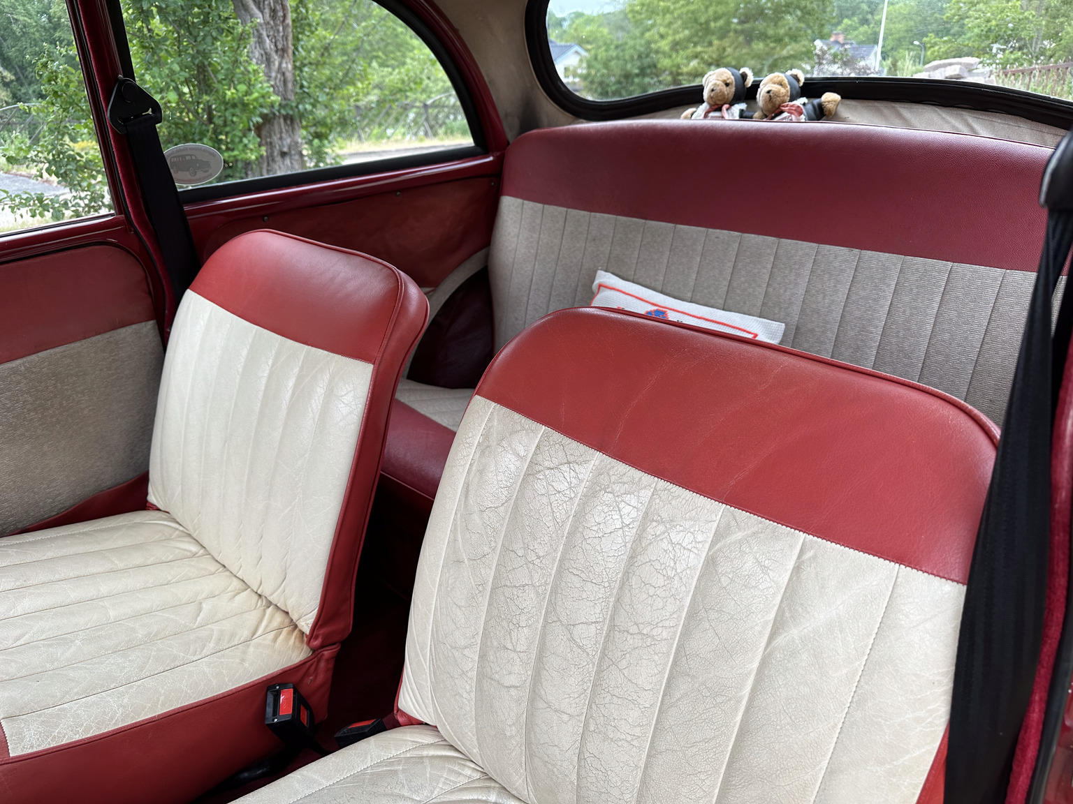 Interiörbild 1958 Morris Minor 1000