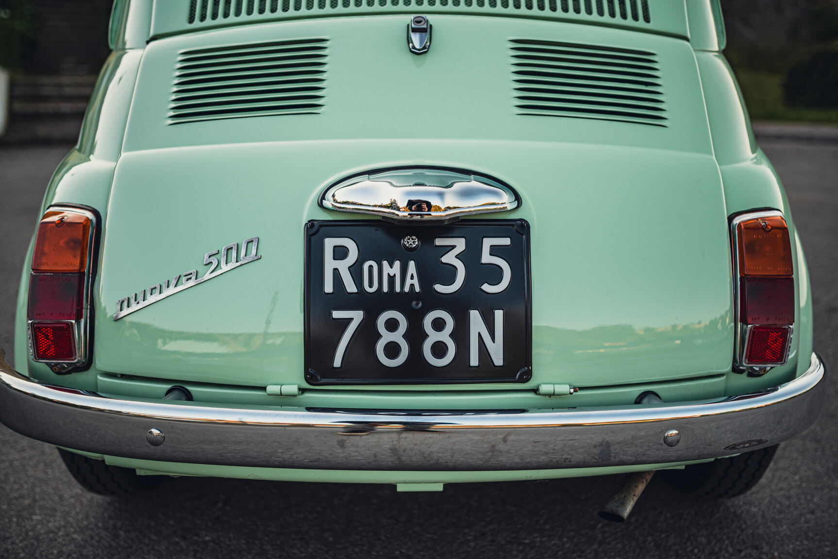 Exteriörbild på 1967 Fiat 500 "No Reserve Auction"