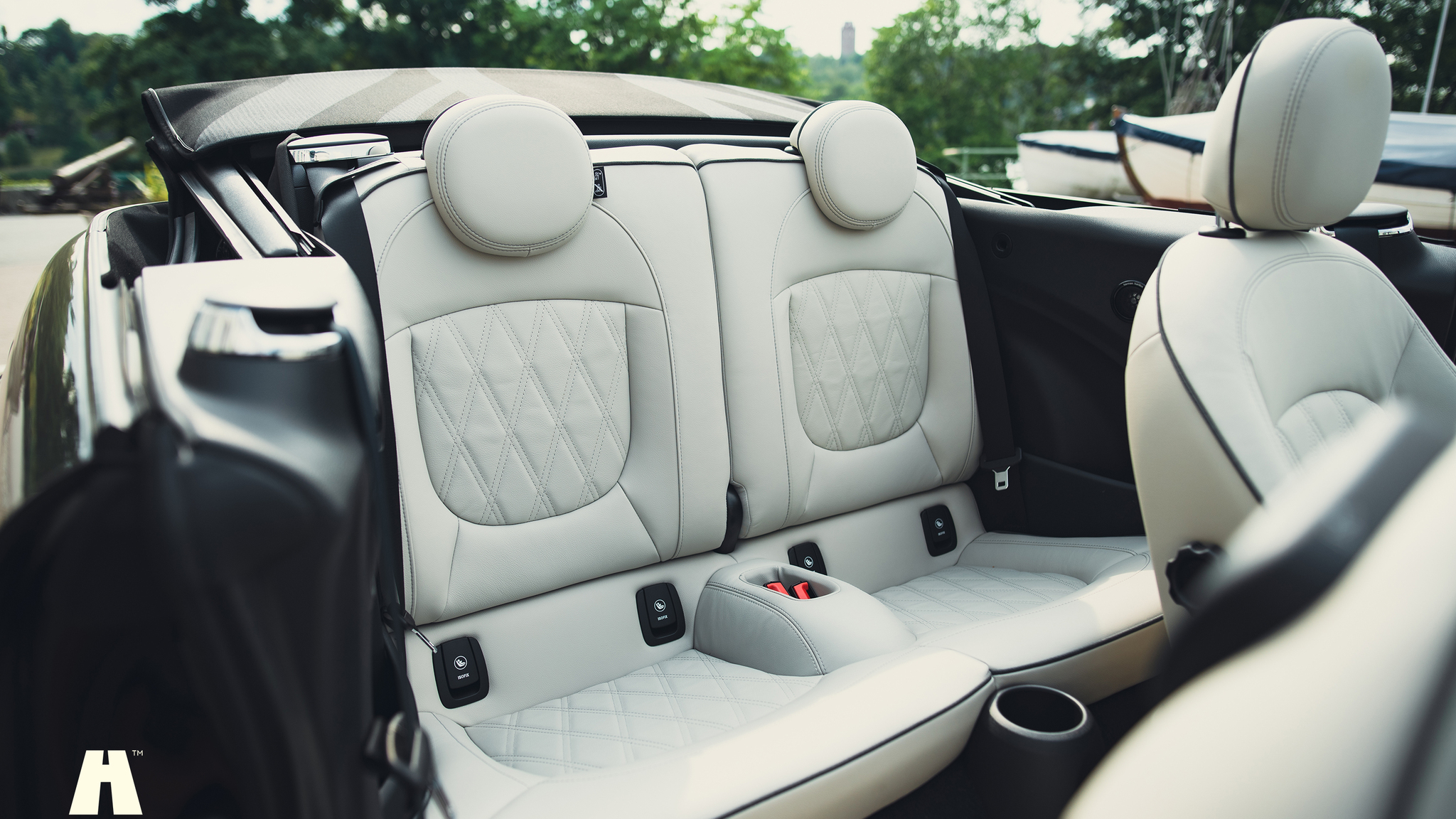 Interiörbild 2021 Mini John Cooper Works Cabriolet  (59)