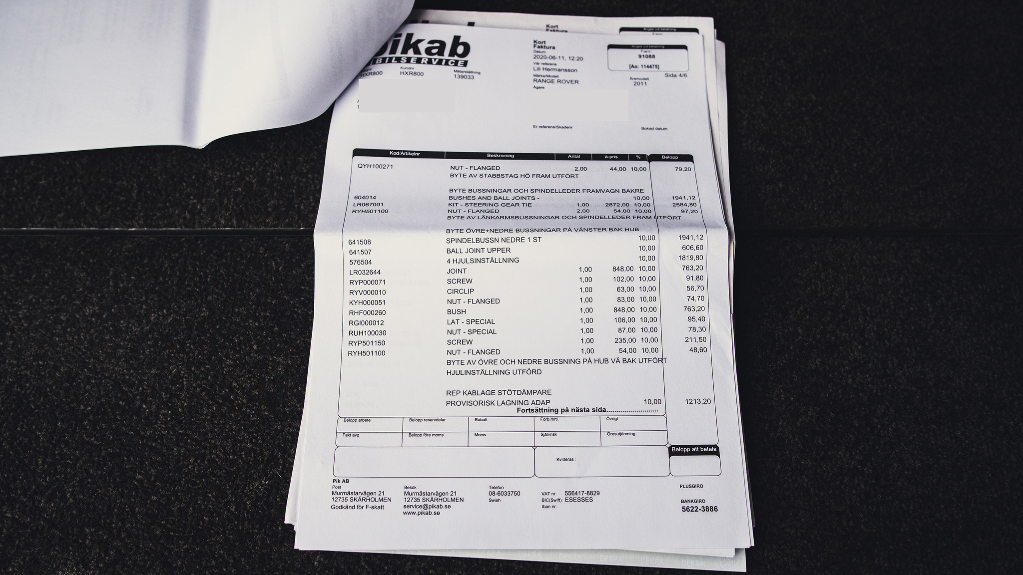 Dokumentation, 2011 Range Rover TDV8 Autobiography  (22)