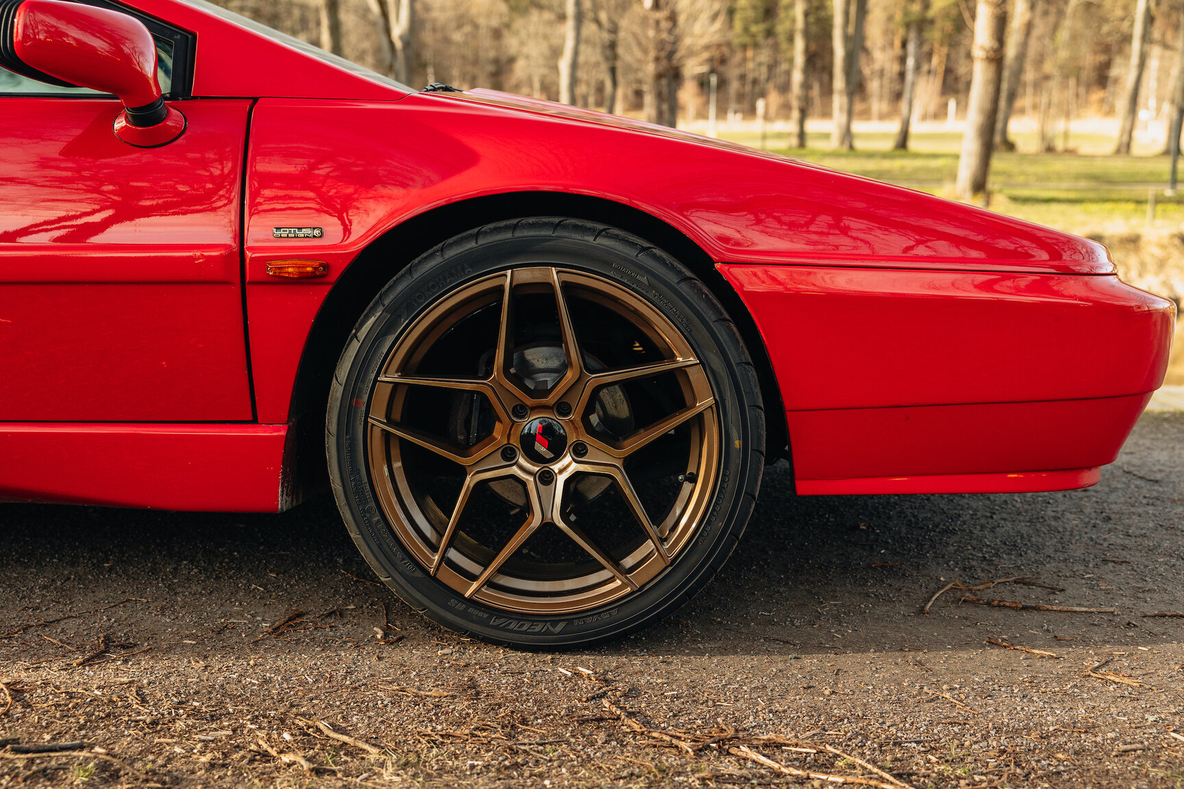 Exterior image of 1989 Lotus Esprit Turbo 