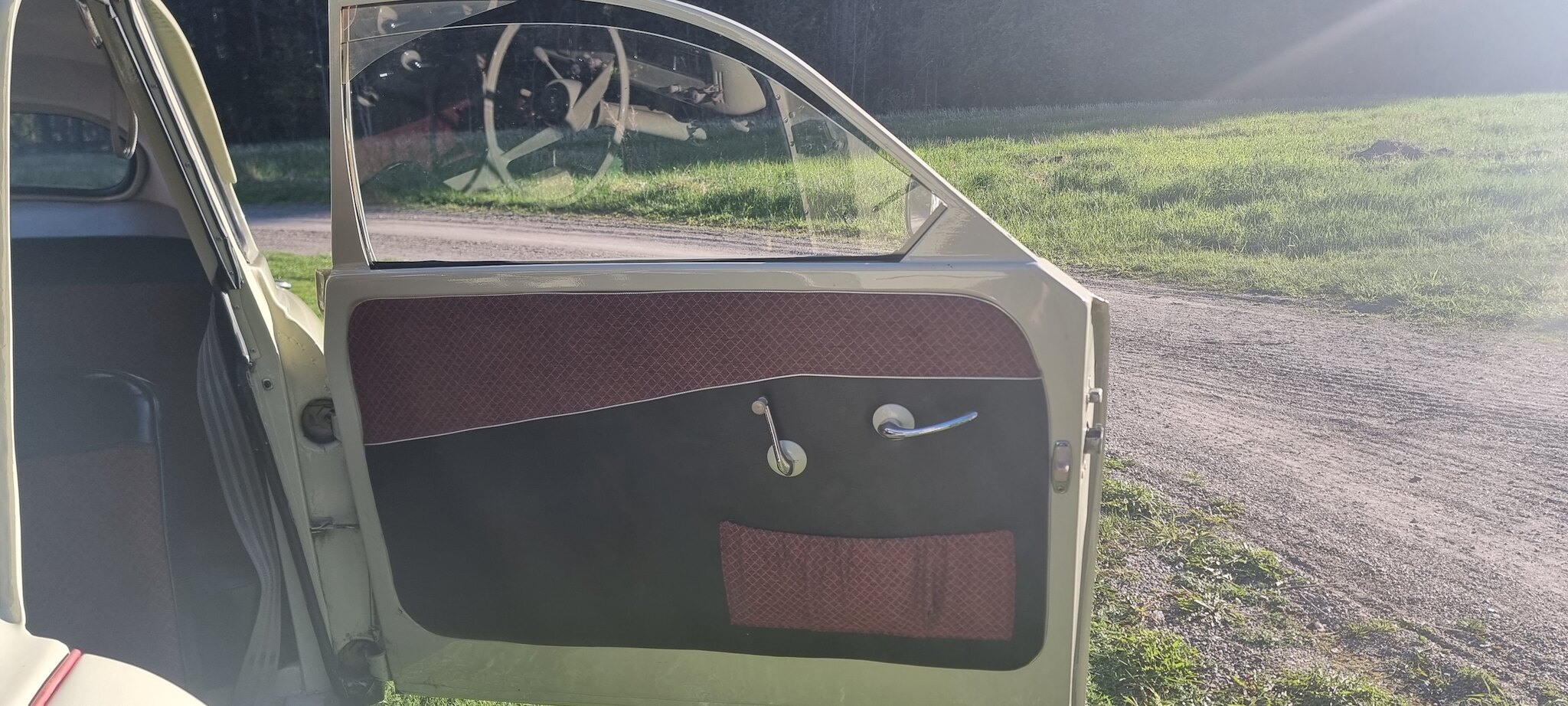 Innenraumfoto von 1959 SAAB 93B Deluxe