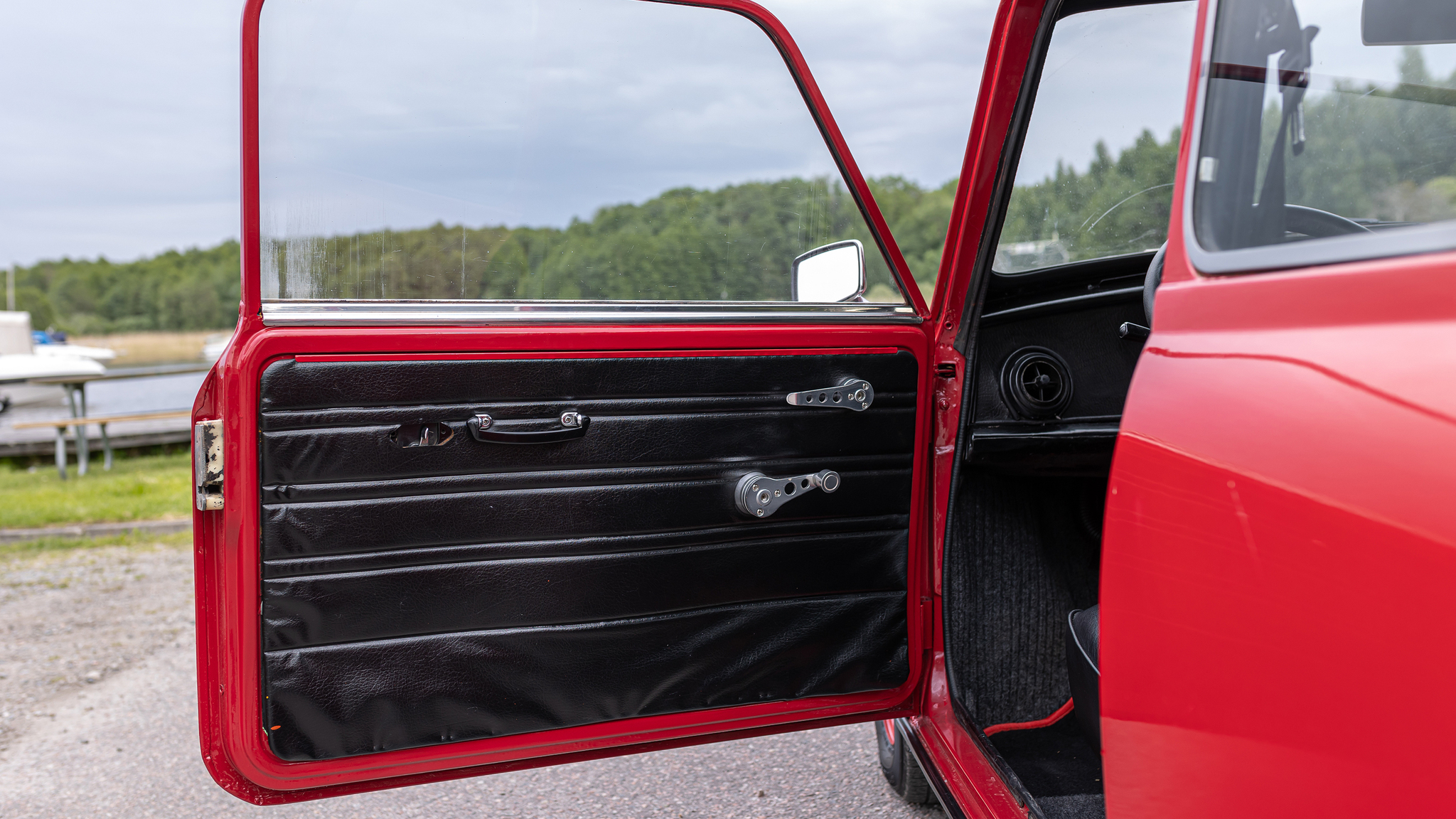 Interiörbild 1970 Austin Mini 1000 (2)