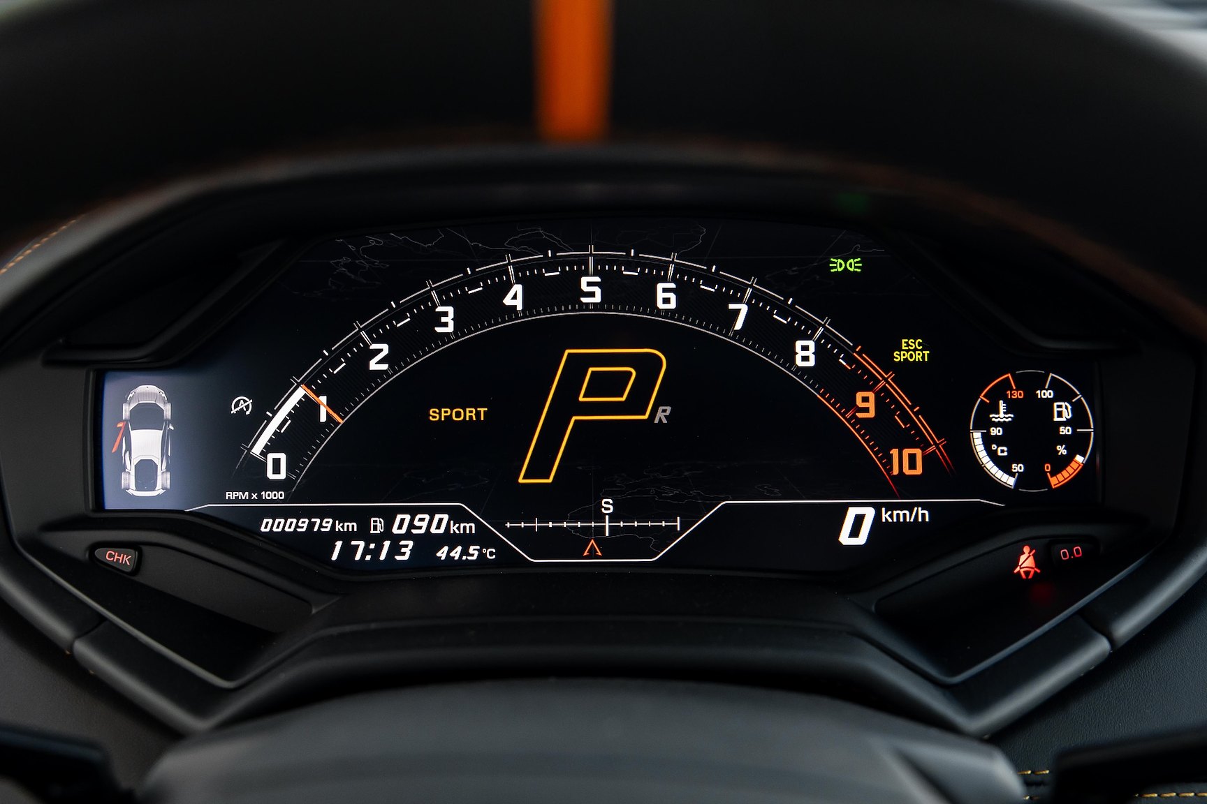 Interiörbild 2023 Lamborghini Huracan Sterrato