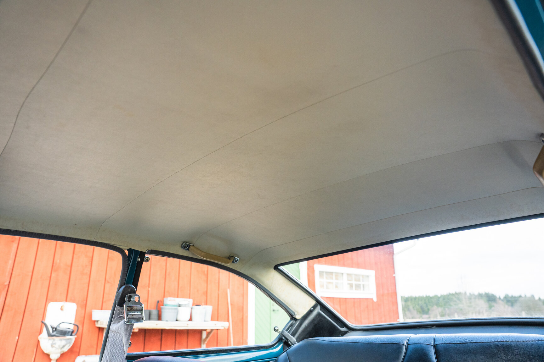 Interiörbild 1969 Toyota Corolla Coupé