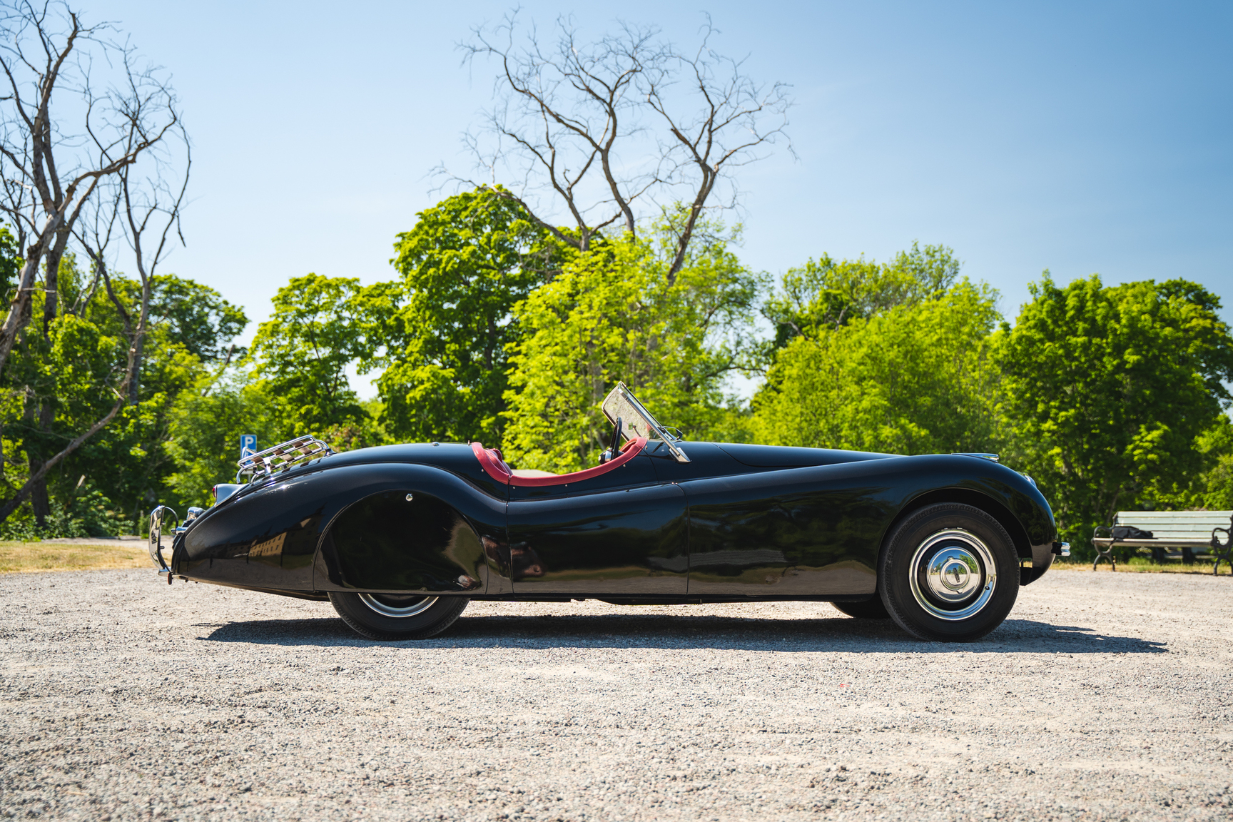 Exteriörbild på 1951 Jaguar XK 120