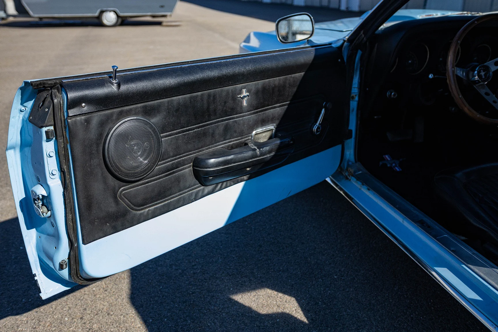 Innenraumfoto von 1969 Ford Mustang GT Cabriolet "M-code" (27)