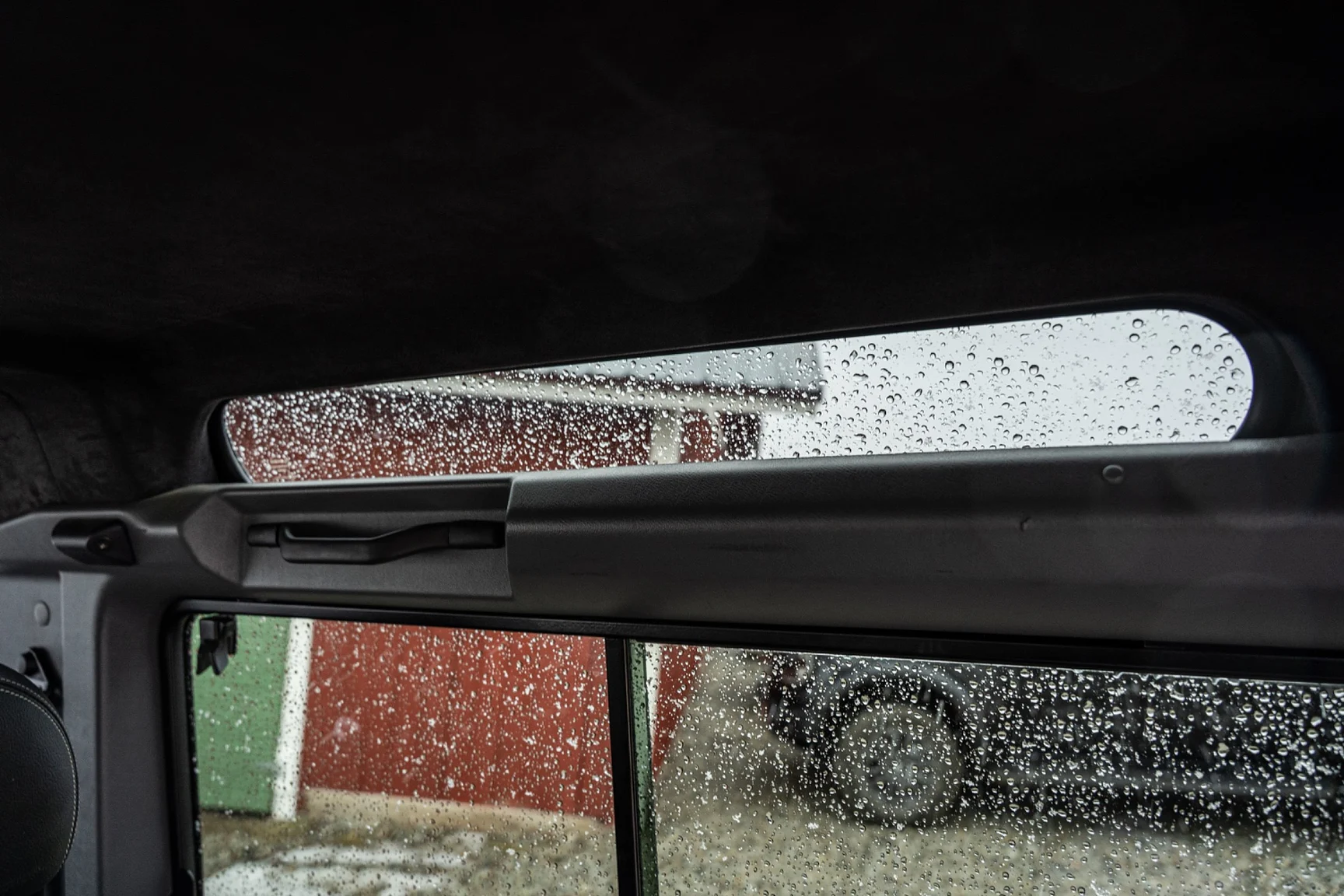 Interiörbild 2015 Land Rover Defender 90 Special (21)
