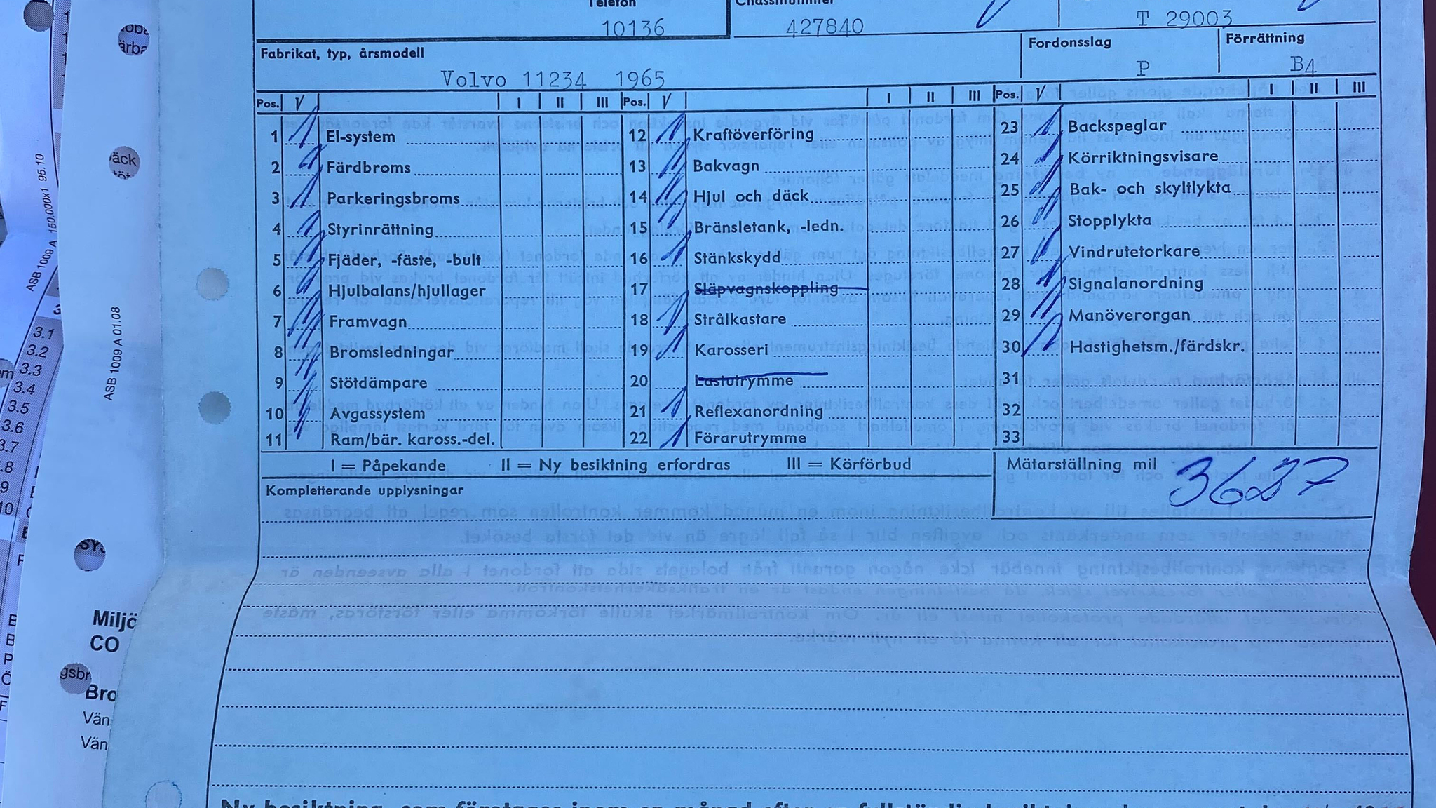 Dokumentation, 1965 Volvo PV 544 Sport (24)