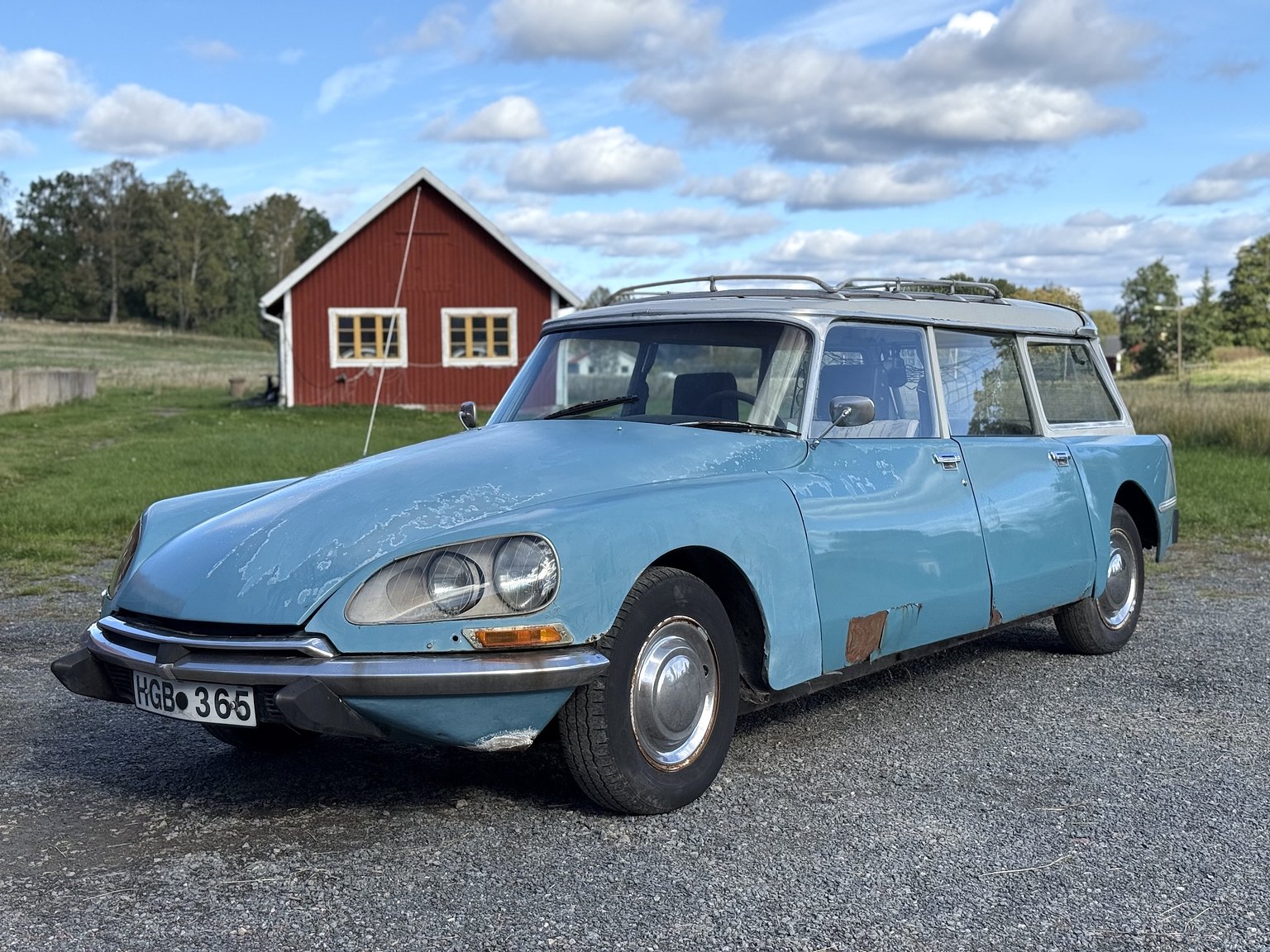 Exteriörbild på 1974 Citroën ID 20 Break 2.0
