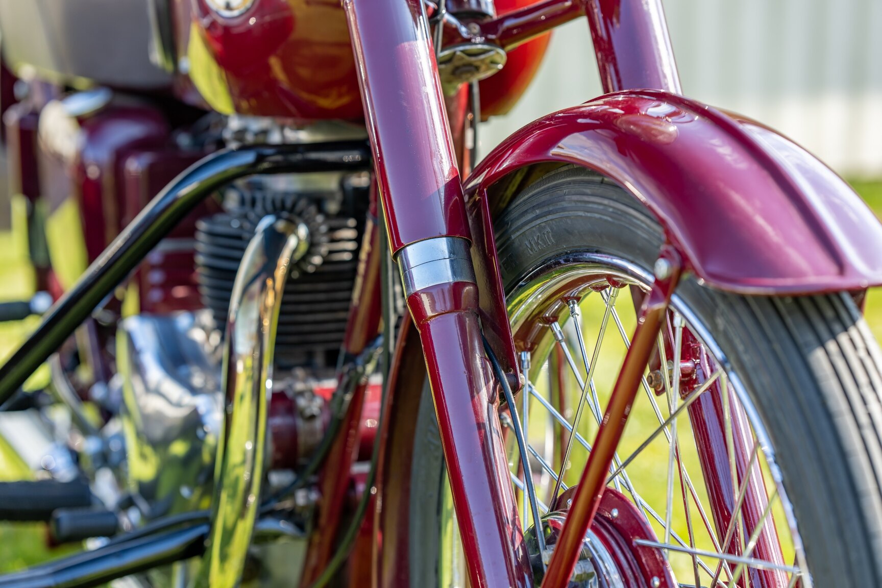1954 Ariel FH 650 Huntsmaster Twin, Mekanik
