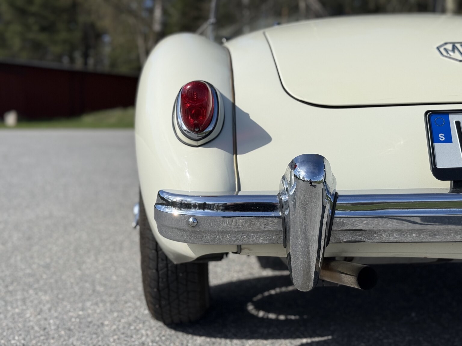 Exteriörbild på 1959 MG MGA 1500