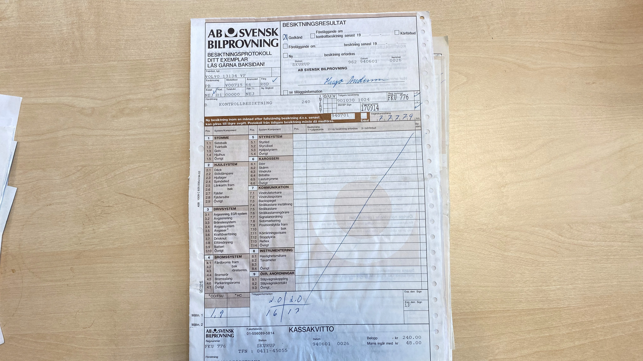 Documentation for 1966 Volvo Amazon (44)