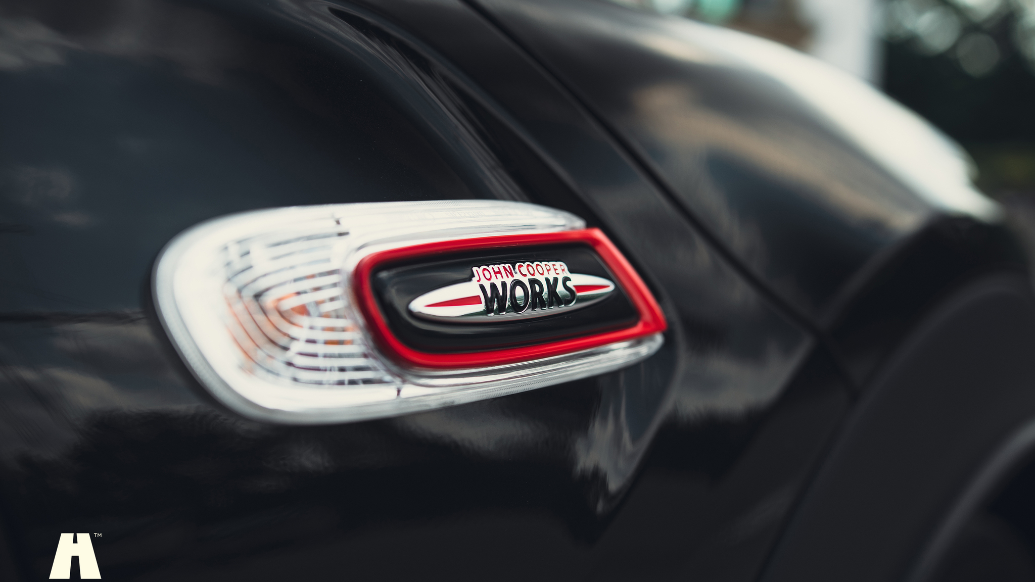 Exteriörbild på 2021 Mini John Cooper Works Cabriolet  (57)