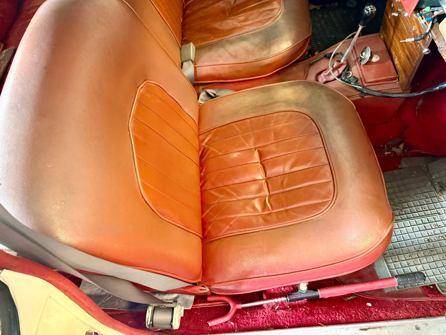 Innenraumfoto von 1961 Jaguar Mark 2 (20)