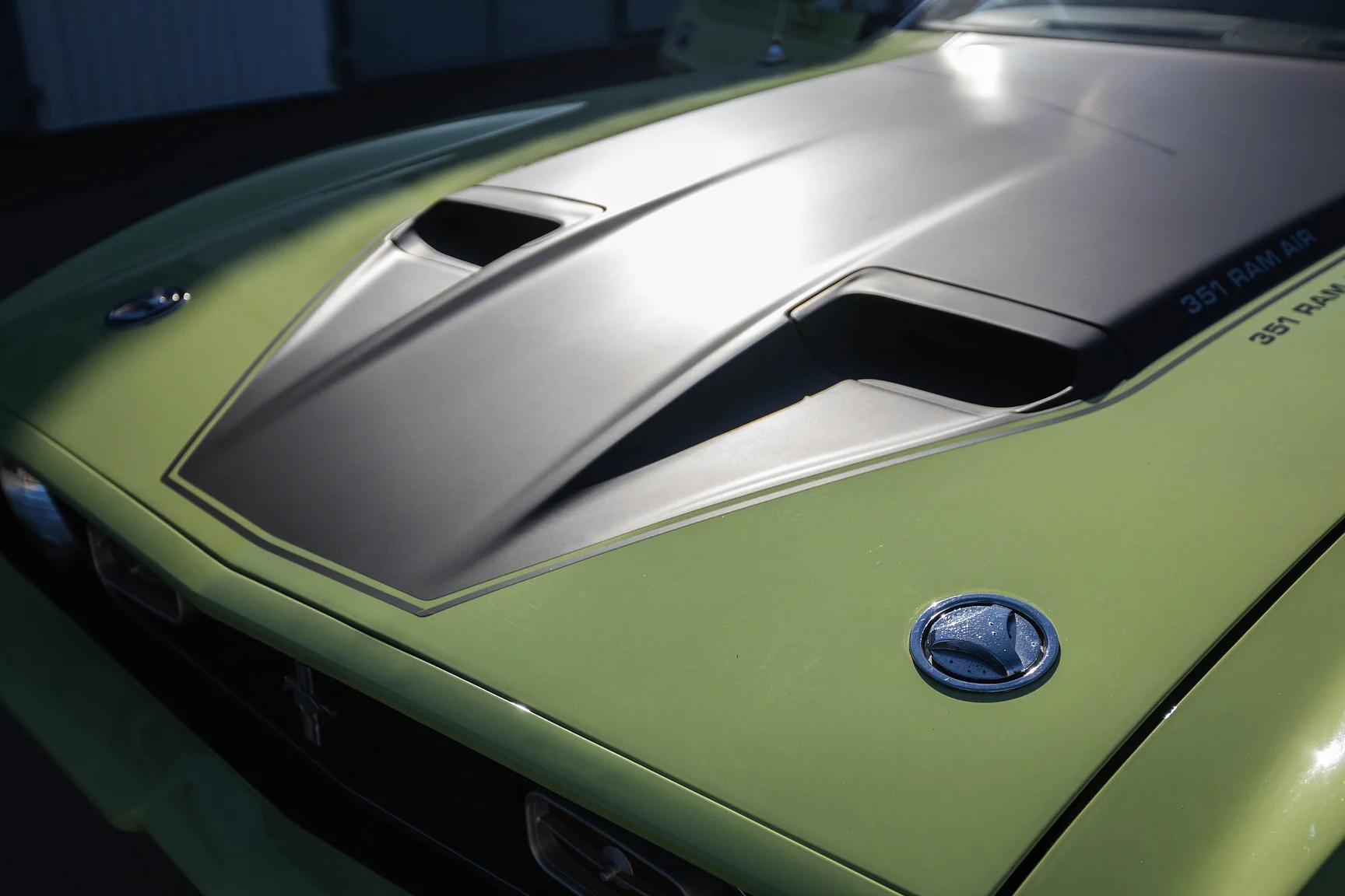 Aussenfoto 1971 Ford Mustang Mach 1 351cui (53)