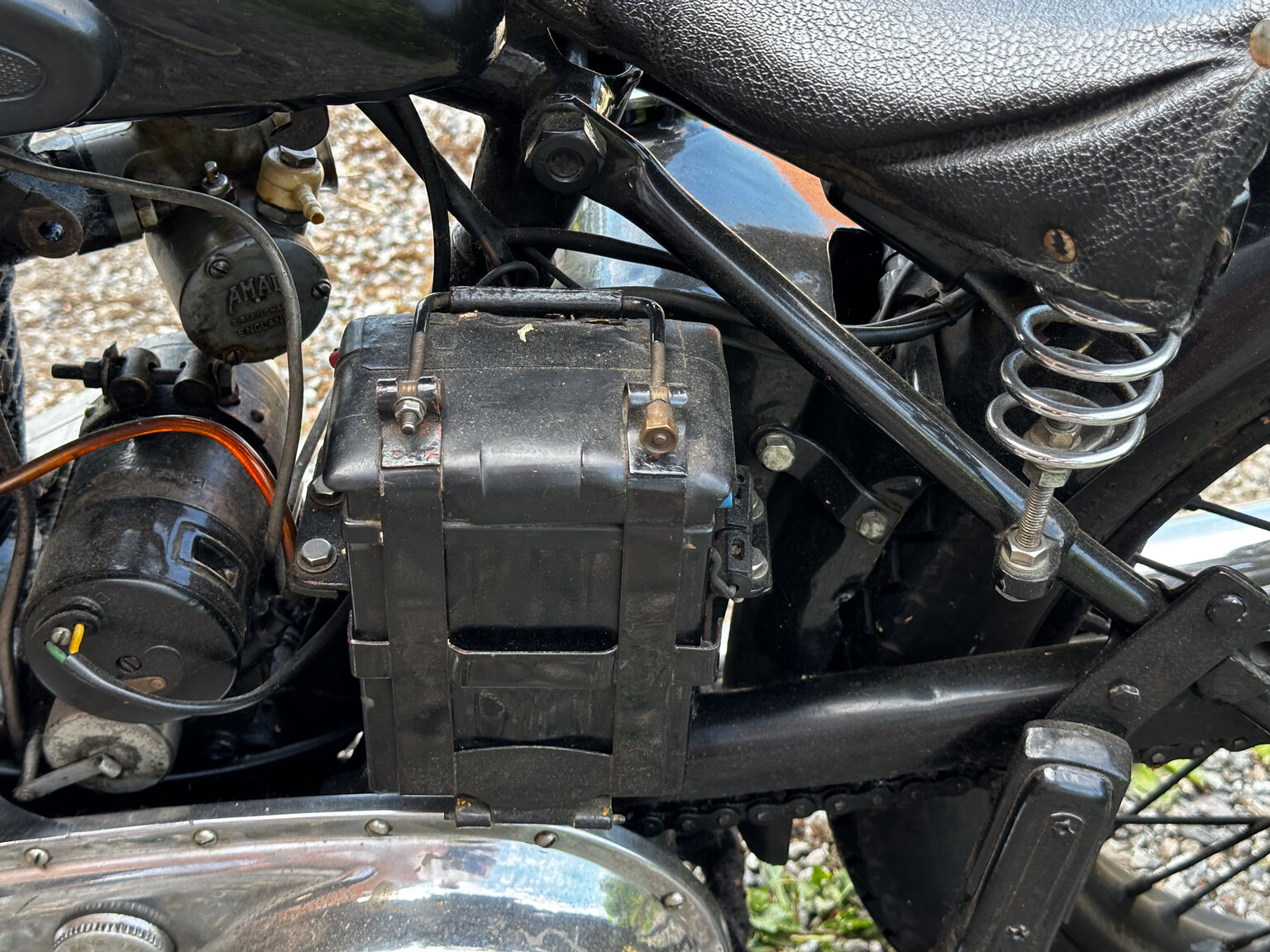 Image of 1943 BSA 500 mechanics