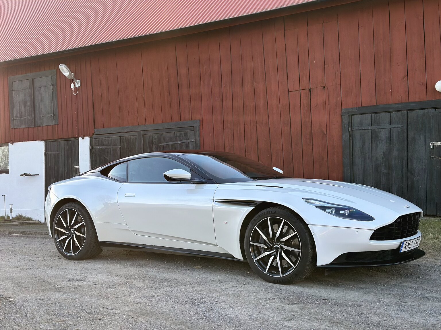 Exterior image of 2018 Aston Martin DB11