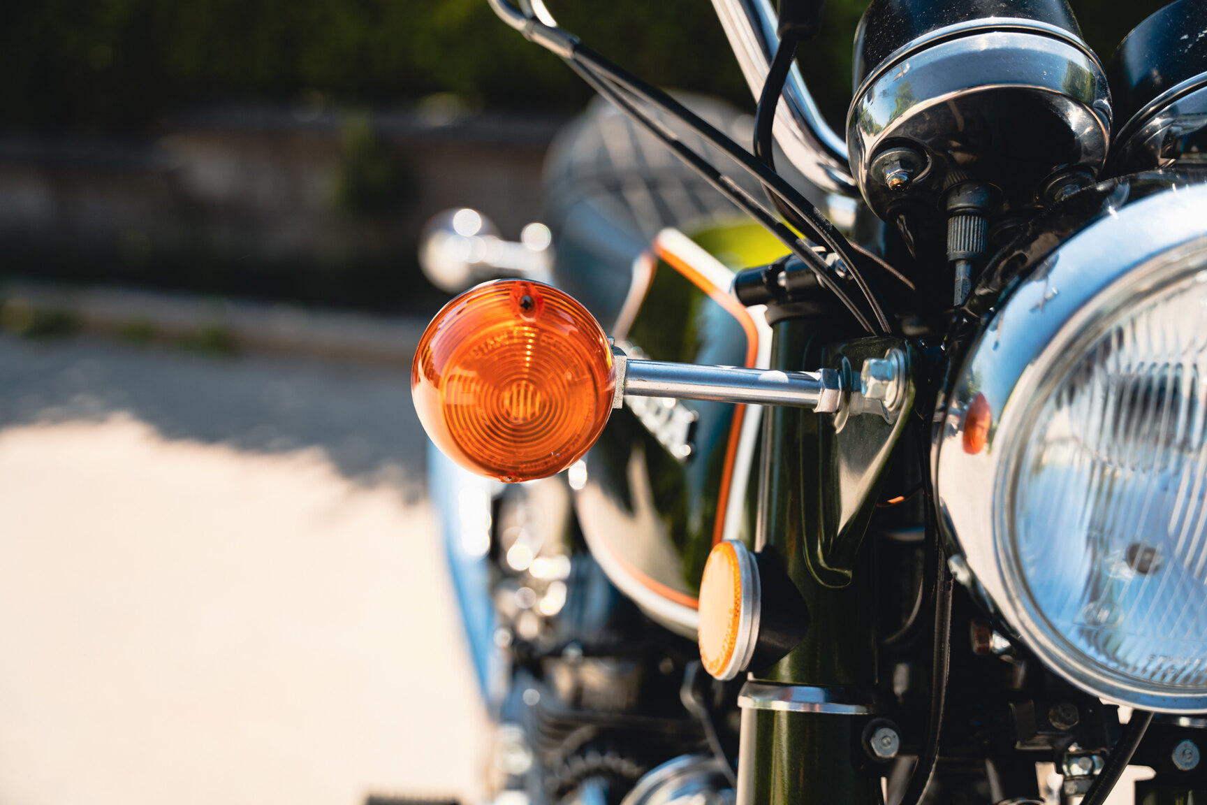 Exteriörbild på 1973 Honda CB 350 Four