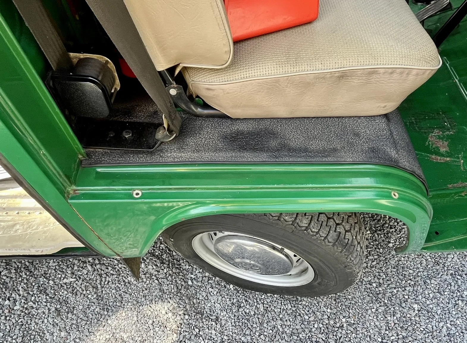 Interiörbild 1974 Volkswagen Transporter T2 (21)