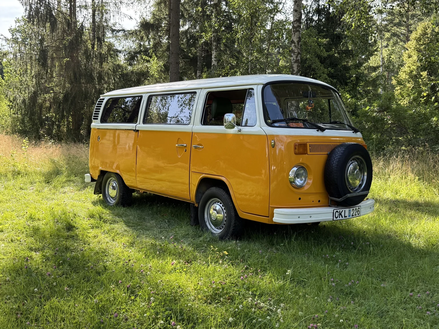 Aussenfoto 1975 Volkswagen Transporter Campervan (6)