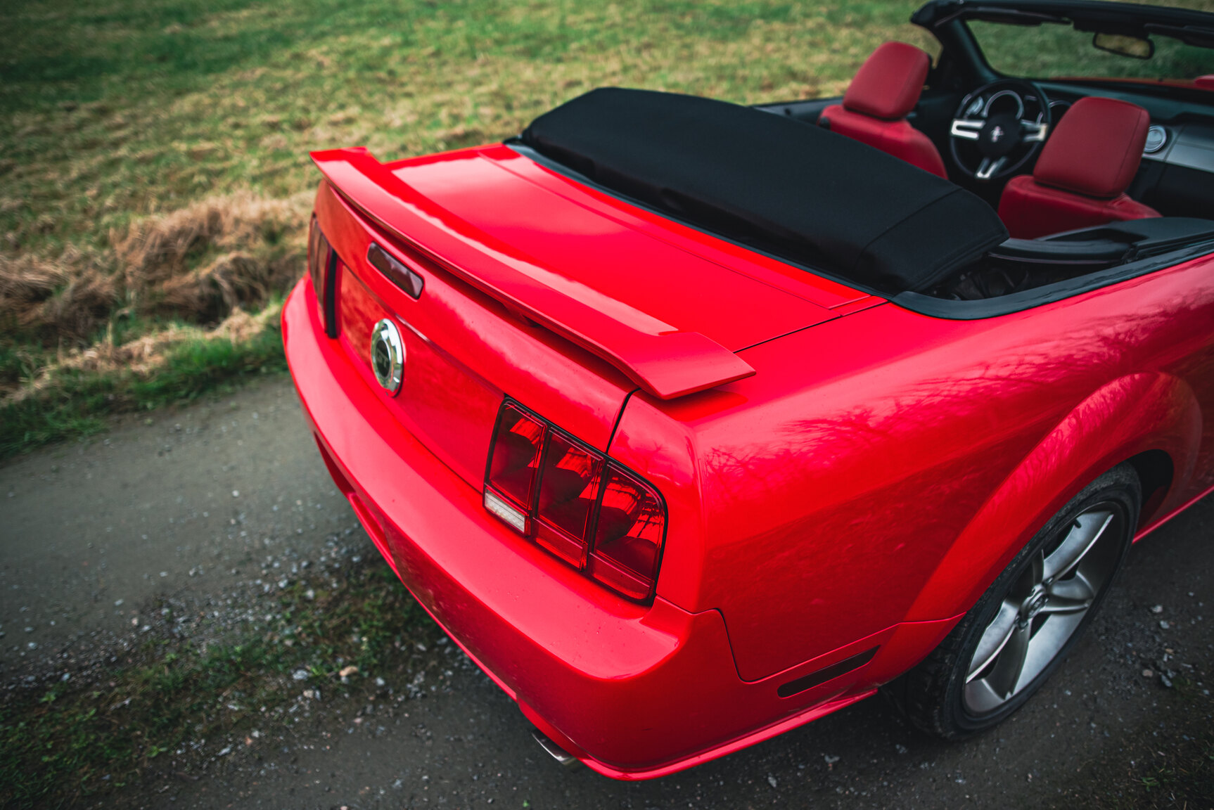 Exterior image of 2009 Ford Mustang V8 GT Convertible