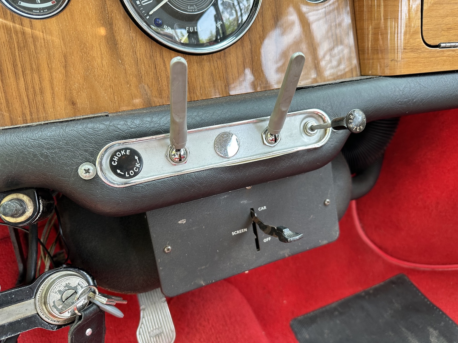 Interiörbild 1966 BMC Cooper (10)