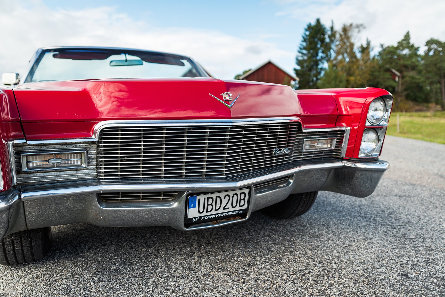 Exterior image of 1968 Cadillac DeVille Convertible