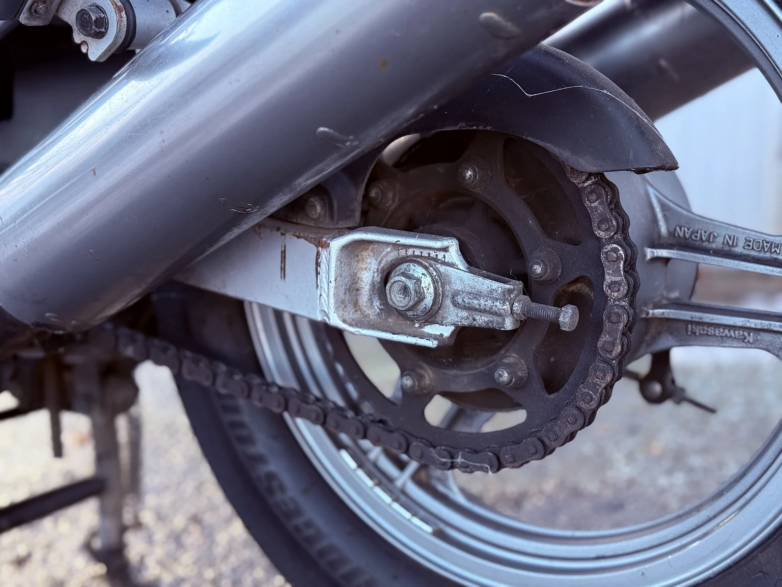 Exteriörbild på 1991 Kawasaki EX500 Ninja (31)