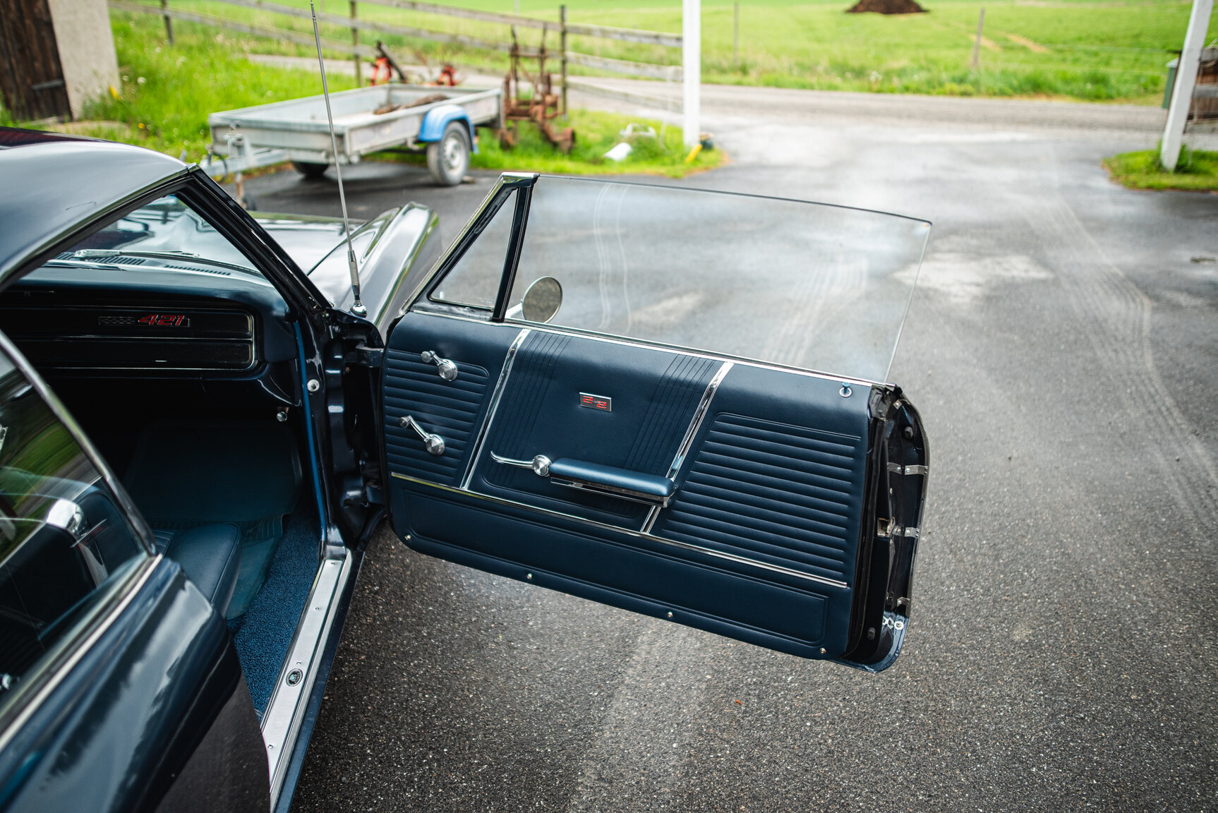Innenraumfoto von 1965 Pontiac Catalina 421 Tripower-Pack 2+2