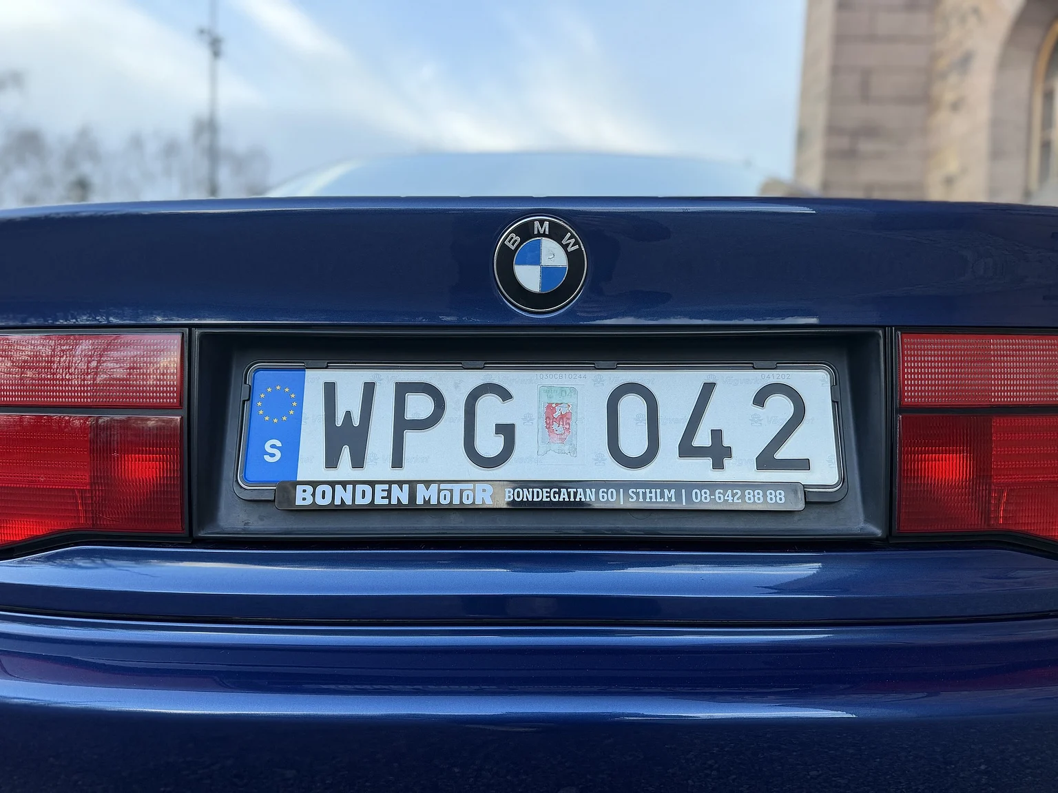 Exteriörbild på 1992 BMW 850iA - No Reserve (27)