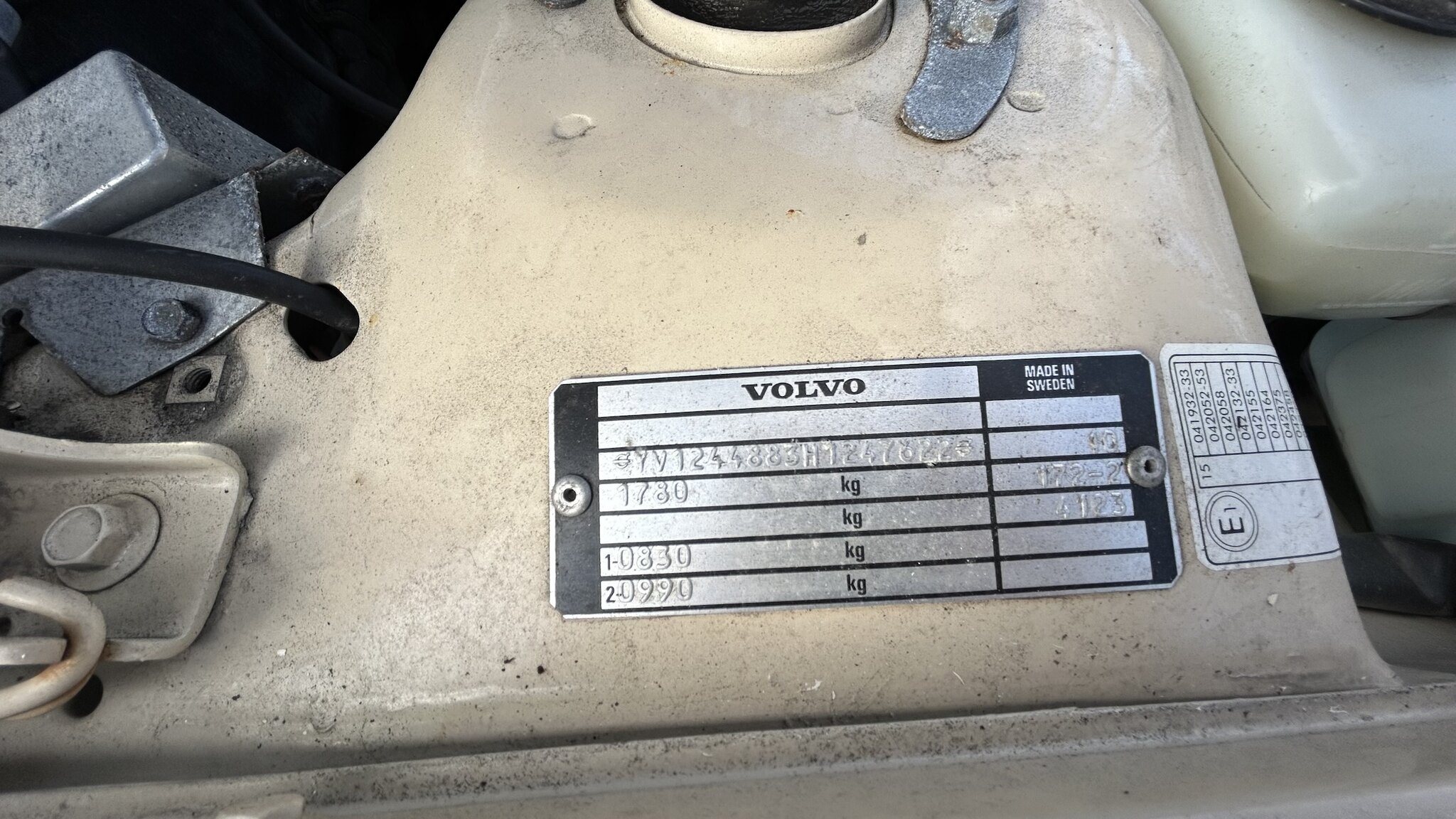 Image of 1987 Volvo 244 mechanics