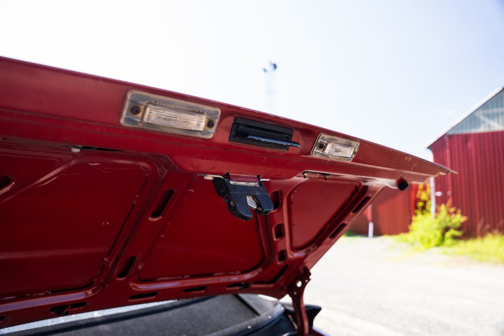 Interiörbild 1988 Saab 900 Turbo Convertible