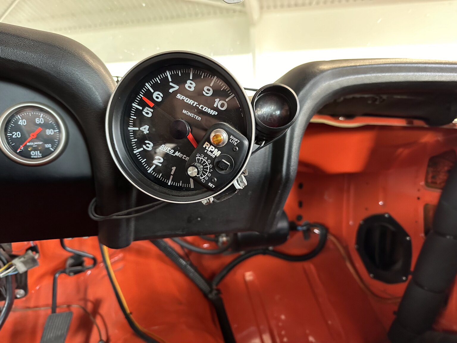 Interior image of 1969 Ford Mustang Fastback Boss Race Car