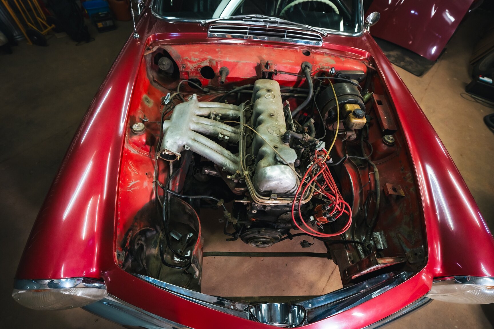 Image of 1966 Mercedes-Benz 230 SL  mechanics