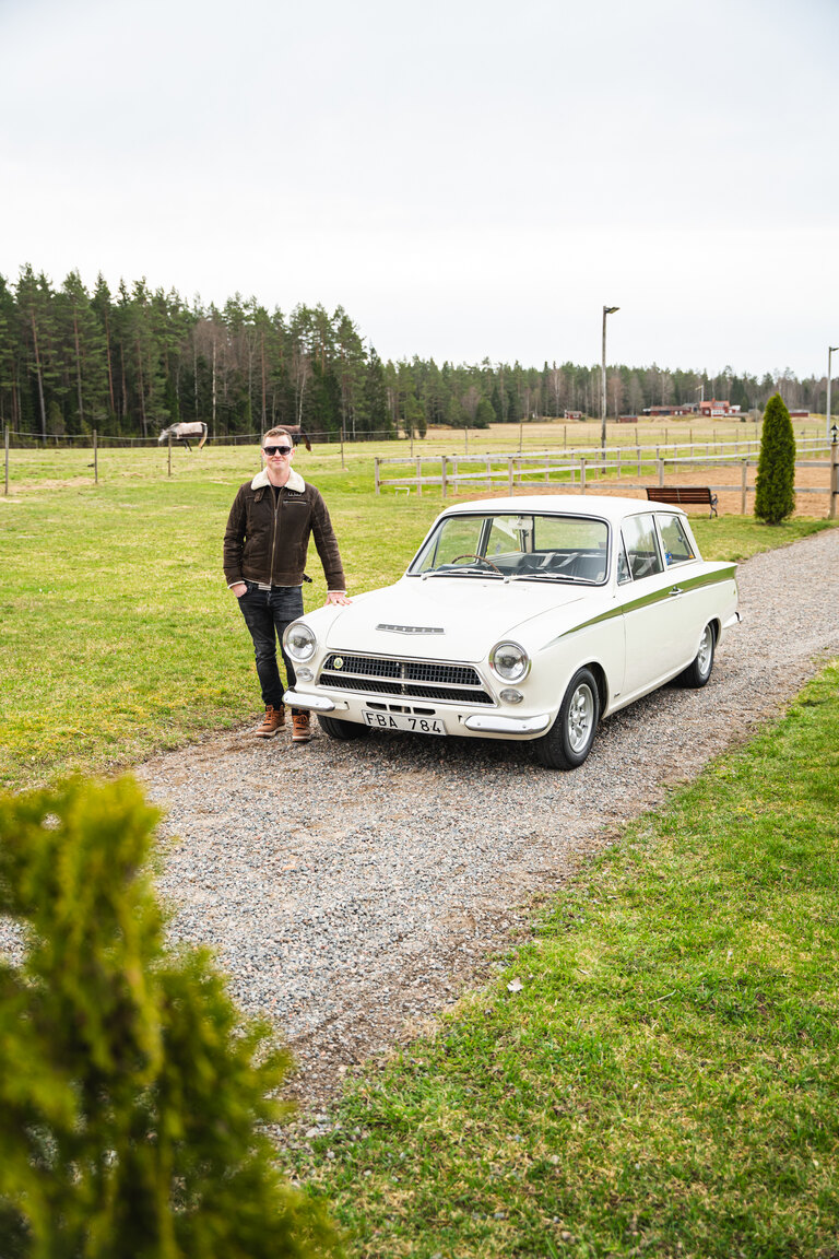 Exterior image of 1963 Ford Cortina Lotus