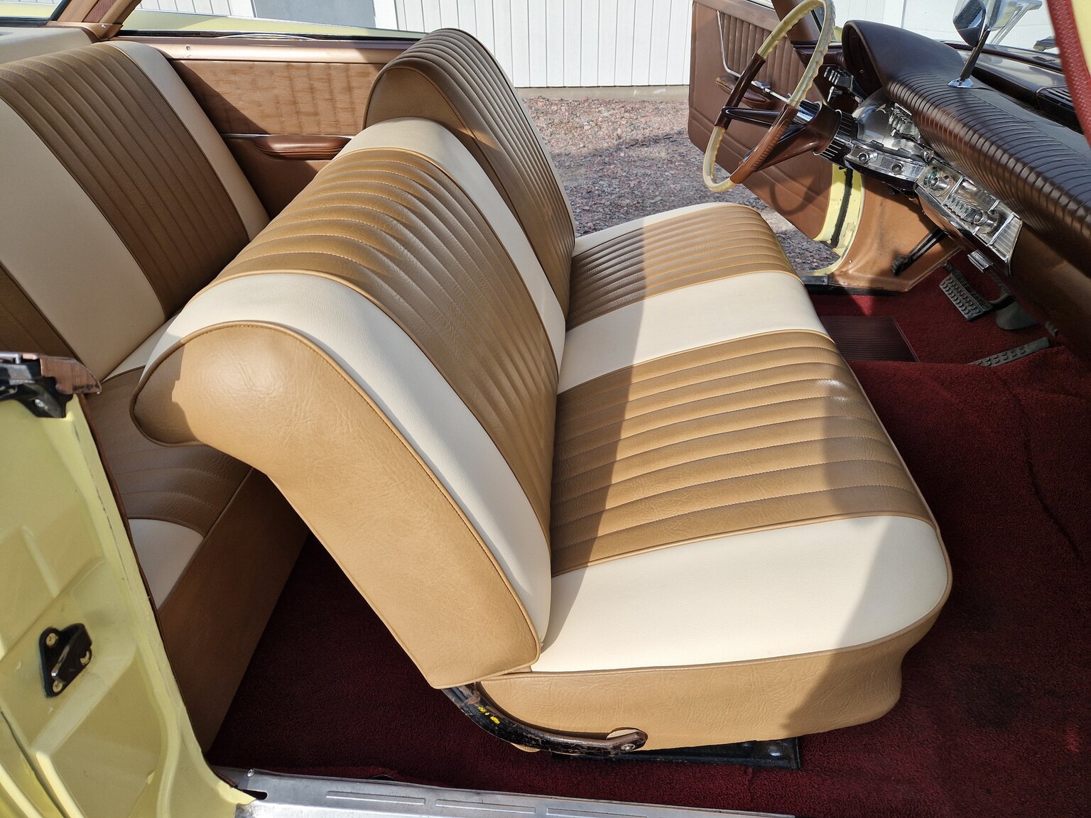 Interiörbild 1961 Chrysler Windsor Coupé
