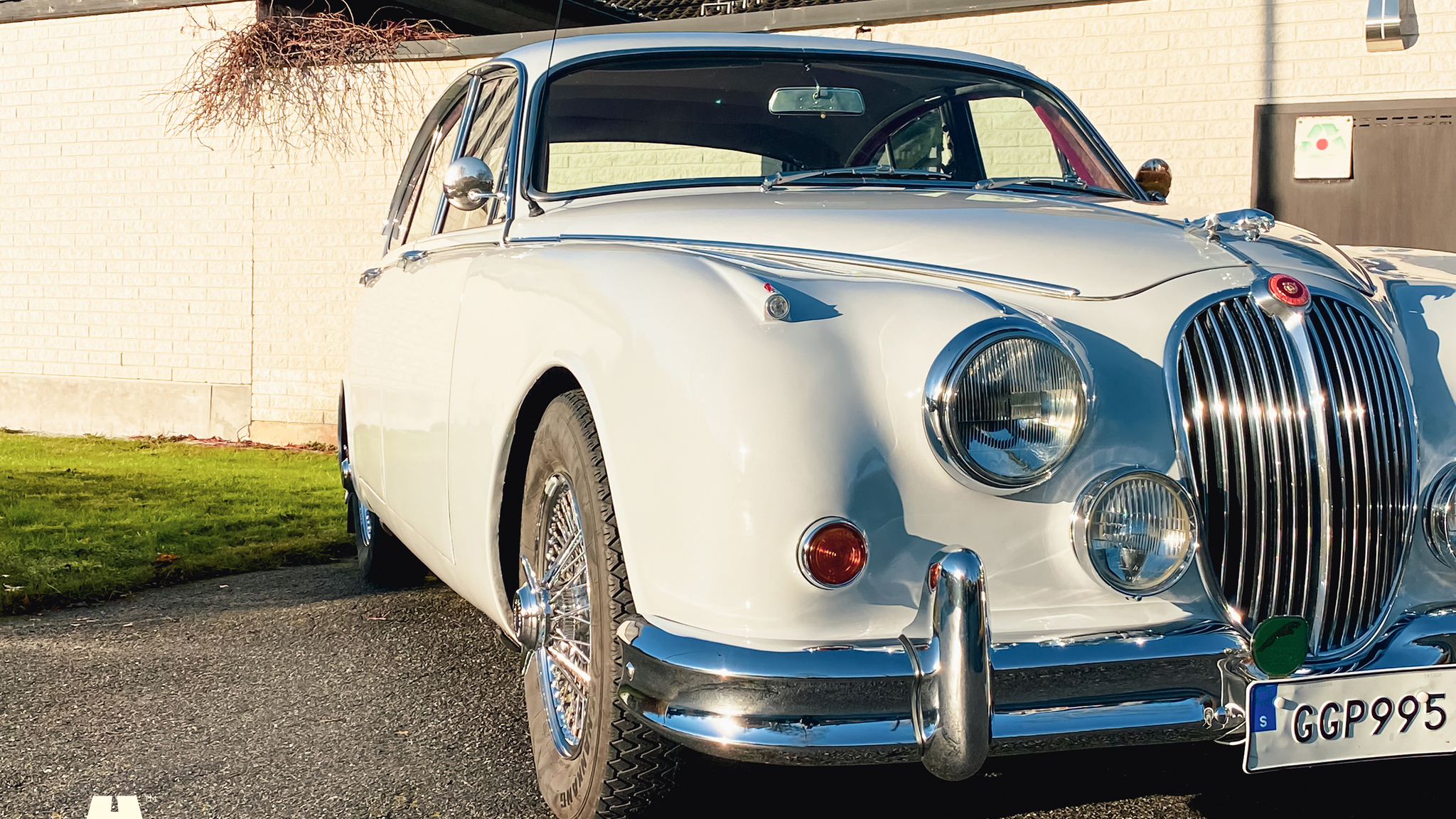 Exteriörbild på 1961 Jaguar Mark 2