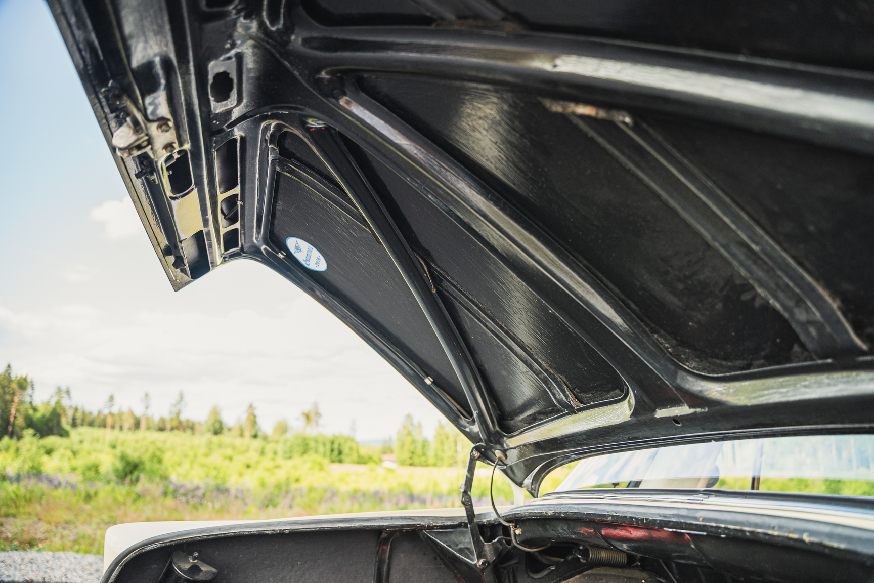 Interiörbild 1966 Mercedes-Benz 200 D "Heckflosse"
