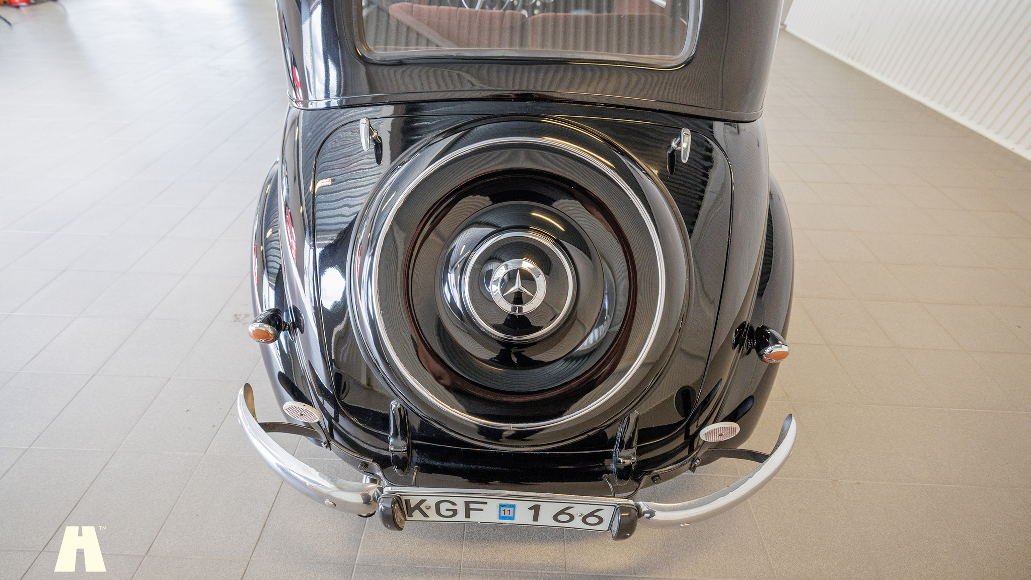 Exteriörbild på 1950 Mercedes Benz 170 va (39)